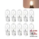 Downhill 10 PCS T10 168 192 Bulb,12V 5W Shockproof Quartz Glass Instrument
