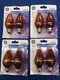 GE Lighting 75339 Amber 25-Watt, 120-Lumen Flame Tip Light Bulb with Medium B...