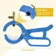 R134A R12 AC Can Tap 3-in-1 Side Mount Can Tap Valve 1/2" Male &1/4" FL-Male
