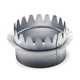 AMERIFLOW G5010C Snap On Collar,Round,Galvanized Steel 4JA23