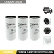 For Fleetguard LF3000 Engine Lube Oil Filter Cummins 3318853 (Pack of 3)