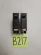 GE THQB1120 20A 240v 1 Pole Bolt-on Circuit Breaker *Lot Of 2-ECS