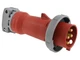 Hubbell HBL430P6W Pin & Sleeve Connector, Male, 32A, 380-415V, 3P, 4-Wire+Ground