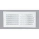 2SW1406WH-B Home Impressions White Steel 7.76 In. Wall Register