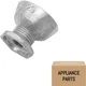 6861106-A For Maytag Dryer Motor Pulley Silver Metal Belt Drive Part # Model