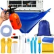 Oiktylr 18pcs Mini Split Cleaning Kit Bag, Waterproof AC Cleaning Cover with ...