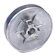 PACK of 3   DIAL Adjusable Pulley for 1/3 HP Motor 3-1/4" Dia. 1/2" , PN: 6123