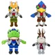 PSL 4Set Star Fox All Star Collection Plush Toy Fox & Falco & Peppy & Toad