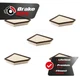 Engine Air Filter (5 Pack) For 2010-2017 Chevrolet Equinox GMC Terrain