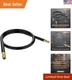 Navac Big Boy High-flow Refrigerant Hose 1/2" to 1/4" Fittings 6 Feet Replace...