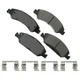 Akebono ACT1363 Akebono ProACT Ultra Premium Ceramic Disc Brake Pad Kit