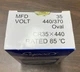 SUPCO CR35X440 OVAL RUN CAPACITOR (35 MFD X 440VAC)