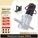 DC 12V 24V 5840-31ZY Worm Gear Self-Locking Motor Dual-Shaft High Torque Gearbox