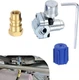 1 PC A/C Retrofit Valve Kit, Bullet Piercing Tap Valve Kit, R12 to R134A Convers