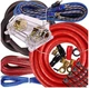 Complete 5000 Watts Gravity 0 Gauge Amplifier Installation Wiring Kit 
