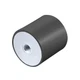 uxcell 50 x 50mm M10 Thread Female Rubber MountsVibration IsolatorsReplaces A...