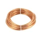 uxcell Refrigeration Tubing, 1/8" OD x x 5/64" ID x 16 Ft L, Copper 