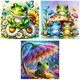 Frog Diamond Art Kits for Adults - 3 Packs Diamond Painting Kits for Adults, ...