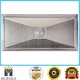 16 X 8 in Foundation Vent Cover Aluminum Prevent Frozen Pipes Crawl Space 2-Pack