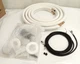 Della 048-CW-3814-16 16FT Line Set 1/4" & 3/8" OD Copper Pipes Tubing Mini Split
