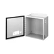 Hoffman A10086CH Junction Box 10x8x6 Mild Steel NEMA 12 IP65 Gray