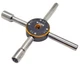 NHX RC 4-in-1 Multi Wrench Nut Driver Black/Gold (1pc) 4.0 / 5.5 / 7.0 / 8.0mm