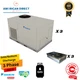 5 Ton Daikin Gas Electric Package Unit  R32 13.7 SEER2 90K BTU Commercial Air