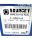 SOURCE1 S1-BFD163S HVAC Filter Drier Refrigerant 16 CL 3/8" ODF New E11