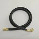 Yellow Jacket 15060 Plus II 1/4" Fittings Straight x Angle Vacuum/ Charging Hose