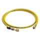 YELLOW JACKET  Hose,6 ft Overall L.,Yellow,Nylon 846CL3
