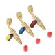 3PCS Angled Ball Shut Valve Color Coded R410A R134A for R12 R22 R502 Charge Hose
