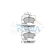 Fits Peugeot 407 2004- 1.6 HDi 1.8 2.0 + Other Models Ruva Front Brake Pads Set