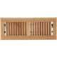 WF0412L0 Home Impressions 4 In. x 12 In. Light Oak Floor Register