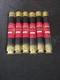 Lot Of 6 New LPS-RK-4 Bussmann Low Peak Fuse Free Shipping