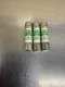 Lot Of 3 Bussmann Fusetron FNM-20 Fuse 20 Amp 250V New 