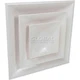 American Louver Stratus Cone Diffuser With 10"" Neck White STR-C-10W American