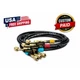 Fieldpiece HR3B 1/4  Ball Valve Hose Set 5ft HVAC Charging Refrigerant