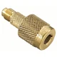 4 PCS Yellow Jacket 19109 Quick Coupler SealRight 1/4" Male x Female Gold Brass