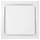 AMERICAN LOUVER STR-PQ-8W Ceiling Diffuser,White,8" Duct Size 52CF04