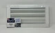 HVAC Premium Aluminum Outdoor Weather Louver  16&rdquo; x 8&rdquo; New Factory Sealed White
