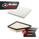 Air Cabin Filters (2 Total) Kit For 2010-2017 Chevrolet Equinox