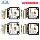 4 Set Carburetor Rebuild Kit For 1981-1985 Yamaha XJ650 XJ750 Seca Carb Repair