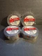 4 New Sealed Rolls 3M UL181B-FX Silver HVAC Tape 3350- 1.88" x 120 Yds Ea Read