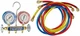 YELLOW JACKET 42004 Manifold Gauge Set,5 ft L,3 1/8 in Gauge 38D864