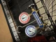 YELLOW JACKET 42004 Series 41 Manifold with 3-1/8 inch Gauge