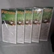 3M Filtrete Clean Living Air Filters 14X30X1 (5-NEW in Package) 600-MPR Merv-7