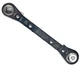 NRP N1001 Ratchet wrench, 2-way, 3/8" & 1/2" National Refrigeration Products,USA