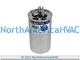 ClimaTek Round Dual Run Capacitor 50 + 5 MFD 370 440 Volt Fits Supco CR50+5x370R