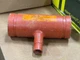 Victaulic Tee FC14025P00 No. 25, 2-1/2 x 2-1/2 x 3/4