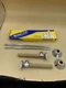 Vintage NEW IN BOX Brasscraft Chrome Plated Water Flexible Supply Kit CS400A